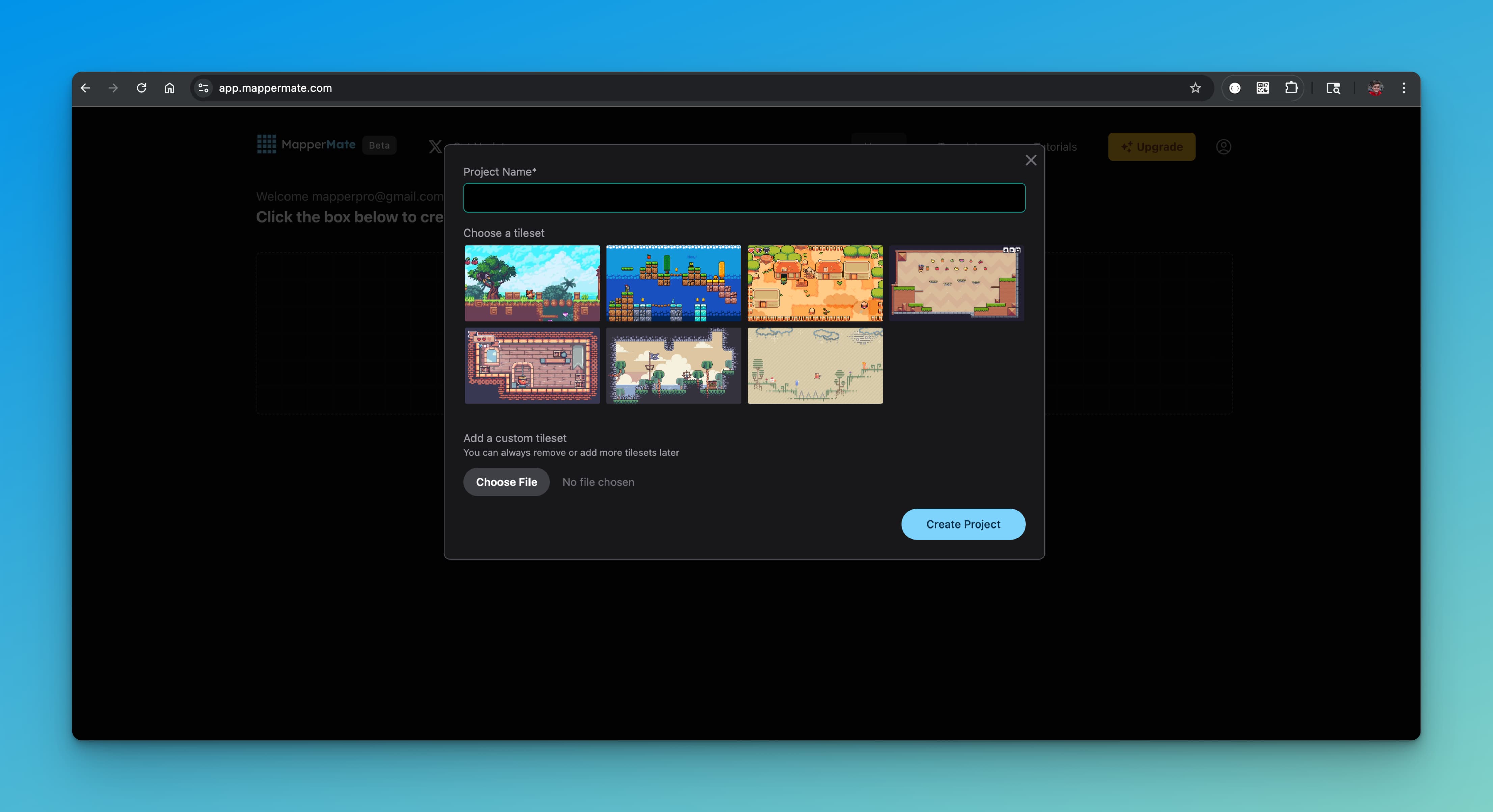 Project Modal
